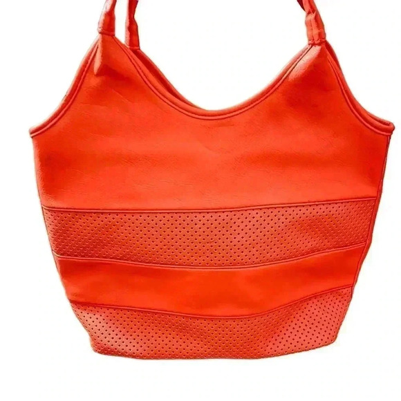 Beautiful Vibrant Tangerine Tote. - Picture 7 of 16
